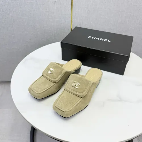 Replica Chanel Slippers For Women #1443702 $100.00 USD for Wholesale
