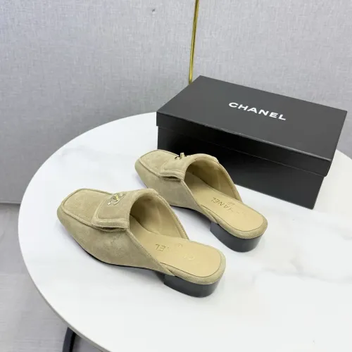 Replica Chanel Slippers For Women #1443702 $100.00 USD for Wholesale