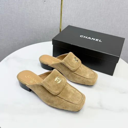 Chanel Slippers For Women #1443705 $100.00 USD, Wholesale Replica Chanel Slippers
