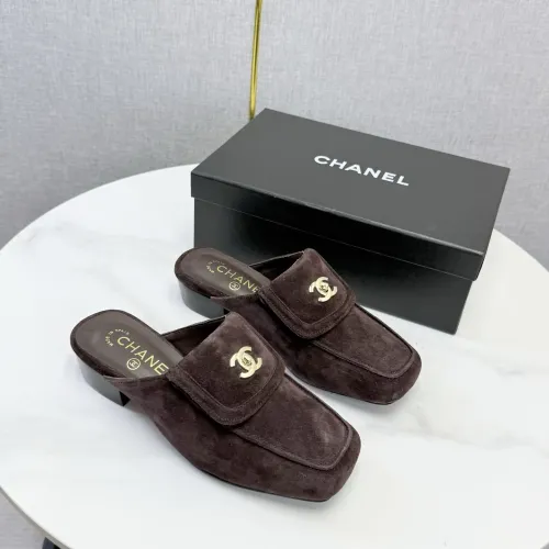 Chanel Slippers For Women #1443706 $100.00 USD, Wholesale Replica Chanel Slippers