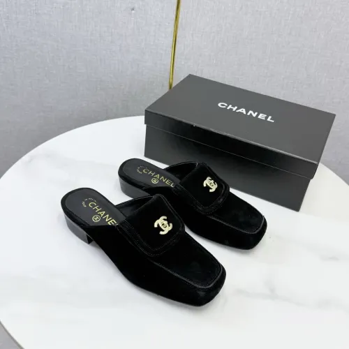 Chanel Slippers For Women #1443707 $100.00 USD, Wholesale Replica Chanel Slippers