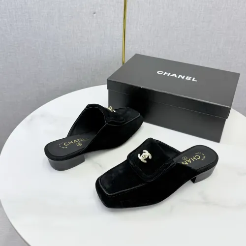 Replica Chanel Slippers For Women #1443707 $100.00 USD for Wholesale