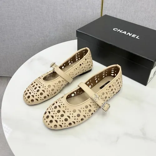 Replica Chanel Flat Shoes For Women #1443715 $102.00 USD for Wholesale