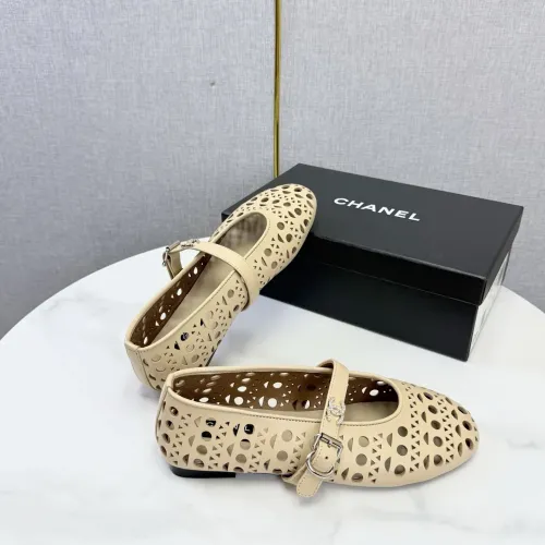 Replica Chanel Flat Shoes For Women #1443715 $102.00 USD for Wholesale