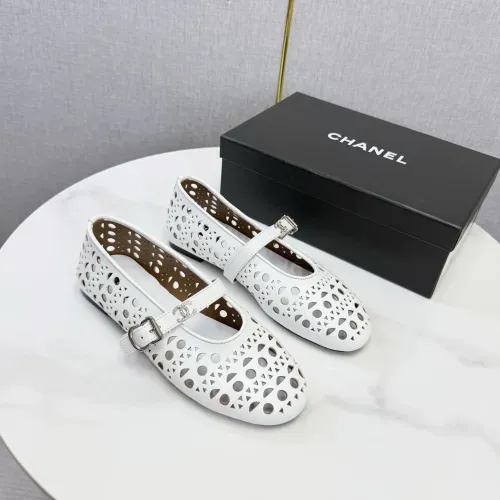 Replica Chanel Flat Shoes For Women #1443716 $102.00 USD for Wholesale