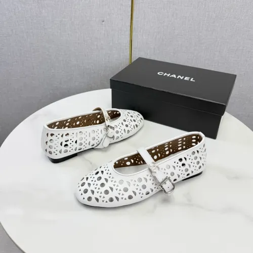 Replica Chanel Flat Shoes For Women #1443716 $102.00 USD for Wholesale