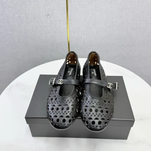 Replica Chanel Flat Shoes For Women #1443717 $102.00 USD for Wholesale