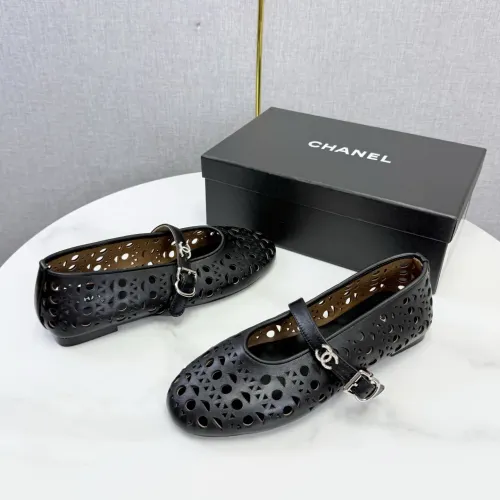 Replica Chanel Flat Shoes For Women #1443717 $102.00 USD for Wholesale