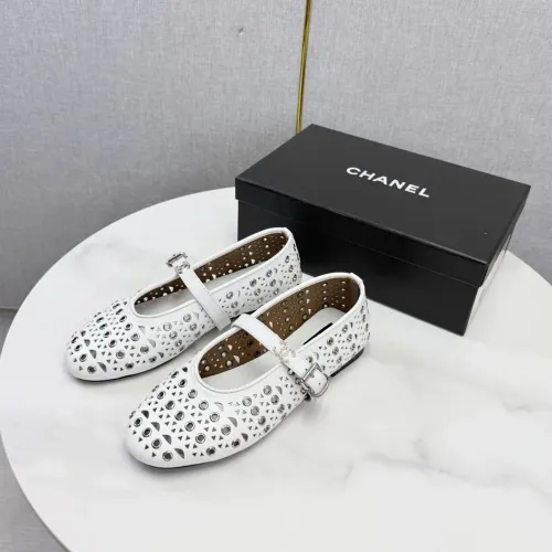 Replica Chanel Flat Shoes For Women #1443718 $108.00 USD for Wholesale