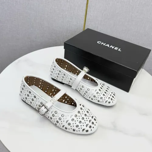 Replica Chanel Flat Shoes For Women #1443718 $108.00 USD for Wholesale