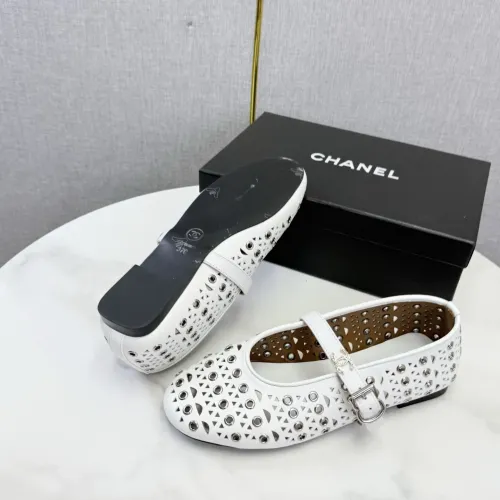 Replica Chanel Flat Shoes For Women #1443718 $108.00 USD for Wholesale