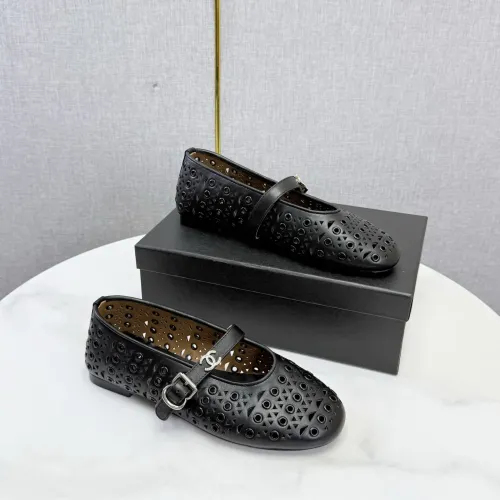 Chanel Flat Shoes For Women #1443720 $108.00 USD, Wholesale Replica Chanel Flat Shoes