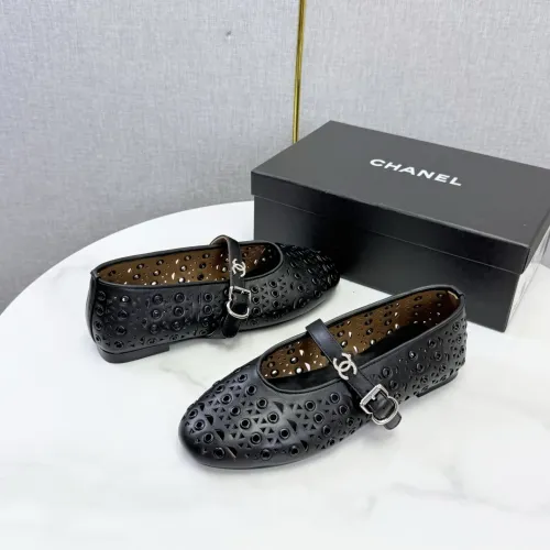 Replica Chanel Flat Shoes For Women #1443720 $108.00 USD for Wholesale