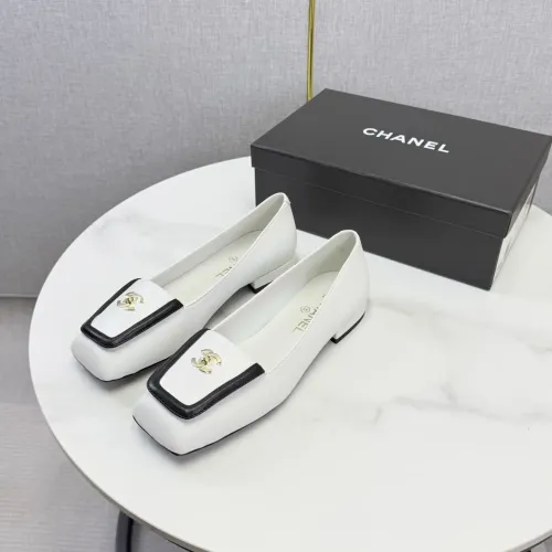 Replica Chanel Leather Shoes For Women #1443721 $102.00 USD for Wholesale