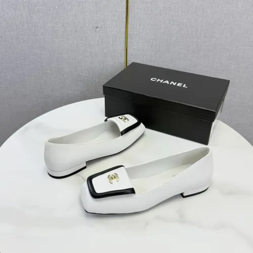 Replica Chanel Leather Shoes For Women #1443721 $102.00 USD for Wholesale