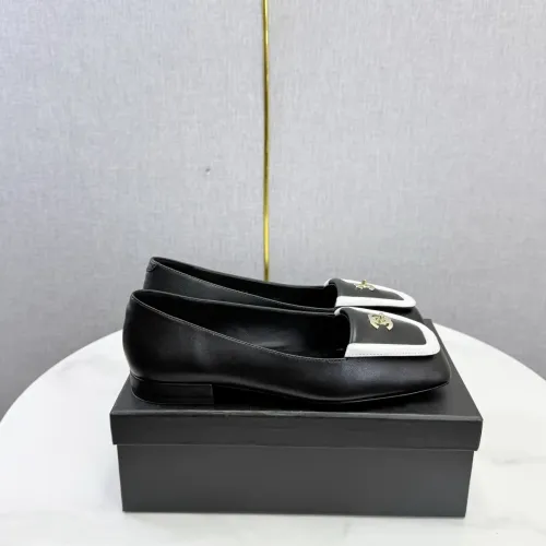 Replica Chanel Leather Shoes For Women #1443722 $102.00 USD for Wholesale