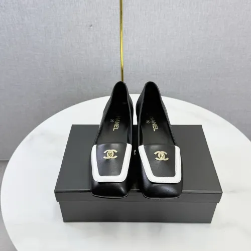Replica Chanel Leather Shoes For Women #1443722 $102.00 USD for Wholesale