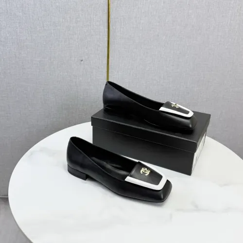 Replica Chanel Leather Shoes For Women #1443722 $102.00 USD for Wholesale