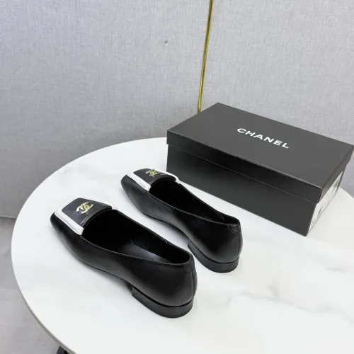 Replica Chanel Leather Shoes For Women #1443722 $102.00 USD for Wholesale
