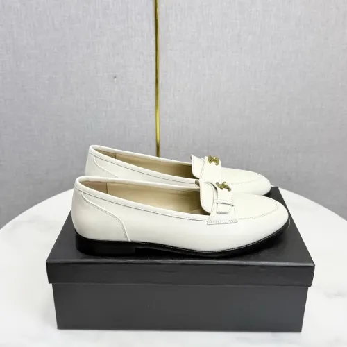 Replica Chanel Leather Shoes For Women #1443723 $108.00 USD for Wholesale