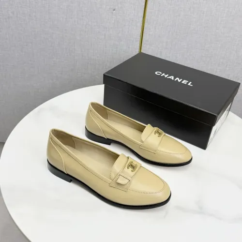 Chanel Leather Shoes For Women #1443724 $108.00 USD, Wholesale Replica Chanel Leather Shoes