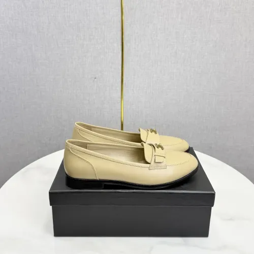 Replica Chanel Leather Shoes For Women #1443724 $108.00 USD for Wholesale