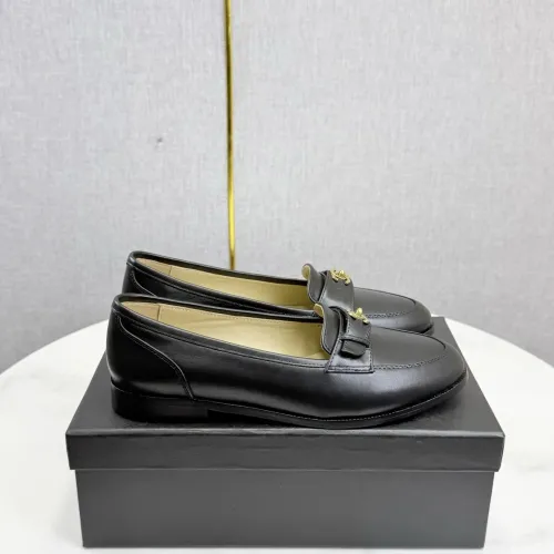 Replica Chanel Leather Shoes For Women #1443725 $108.00 USD for Wholesale