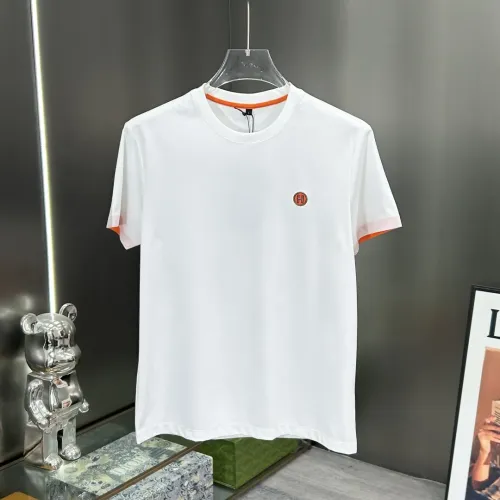 Hermes T-Shirts Short Sleeved For Men #1443923 $56.00 USD, Wholesale Replica Hermes T-Shirts