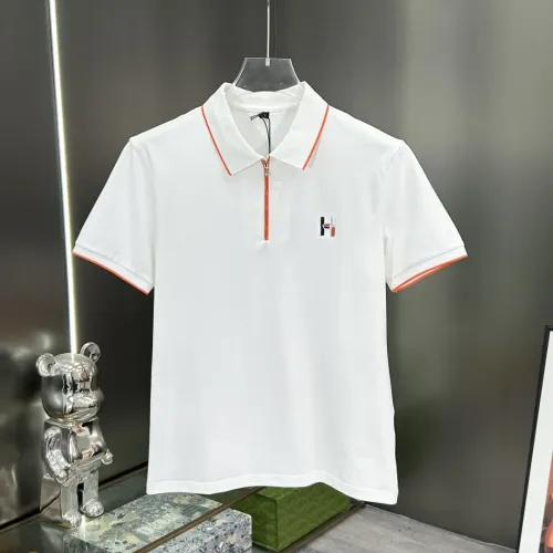 Hermes T-Shirts Short Sleeved For Men #1443942 $68.00 USD, Wholesale Replica Hermes T-Shirts
