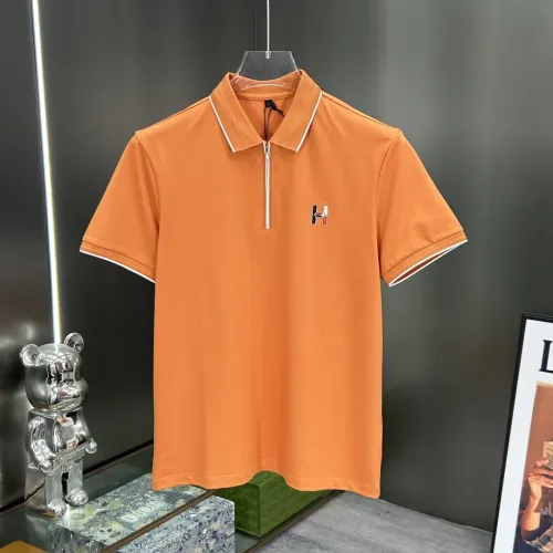 Hermes T-Shirts Short Sleeved For Men #1443943 $68.00 USD, Wholesale Replica Hermes T-Shirts