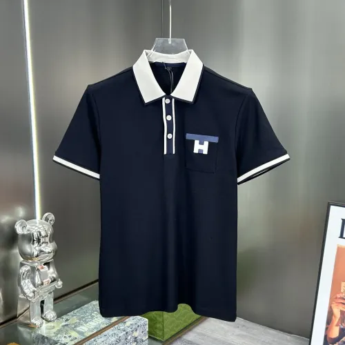 Hermes T-Shirts Short Sleeved For Men #1443947 $68.00 USD, Wholesale Replica Hermes T-Shirts