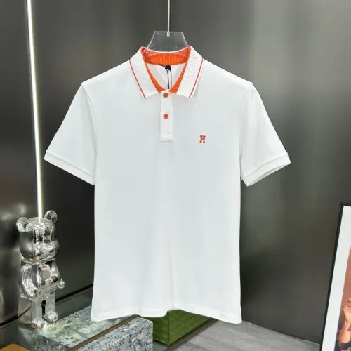 Hermes T-Shirts Short Sleeved For Men #1443954 $64.00 USD, Wholesale Replica Hermes T-Shirts