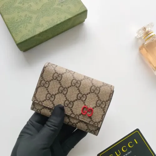 Replica Gucci Card Holders #1444005 $34.00 USD for Wholesale