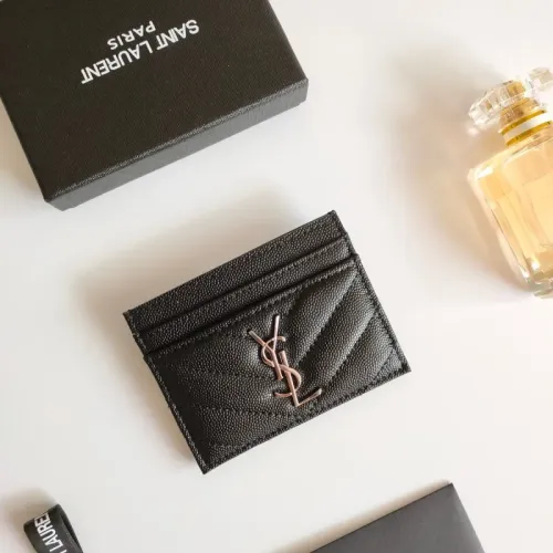 Yves Saint Laurent YSL Card Holders #1444041 $27.00 USD, Wholesale Replica Yves Saint Laurent YSL Wallets