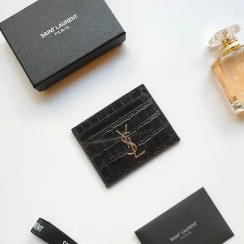 Yves Saint Laurent YSL Card Holders #1444046 $27.00 USD, Wholesale Replica Yves Saint Laurent YSL Wallets