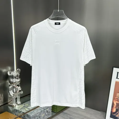 Fendi T-Shirts Short Sleeved For Men #1444092 $80.00 USD, Wholesale Replica Fendi T-Shirts