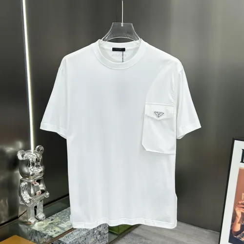 Prada T-Shirts Short Sleeved For Men #1444094 $80.00 USD, Wholesale Replica Prada T-Shirts