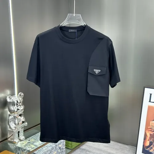 Prada T-Shirts Short Sleeved For Men #1444095 $80.00 USD, Wholesale Replica Prada T-Shirts