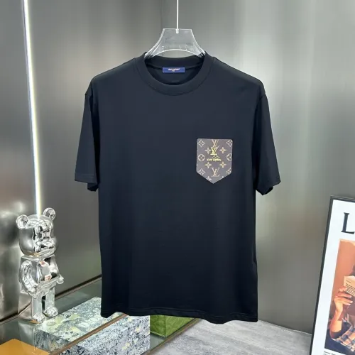 Louis Vuitton LV T-Shirts Short Sleeved For Men #1444101 $76.00 USD, Wholesale Replica Louis Vuitton LV T-Shirts