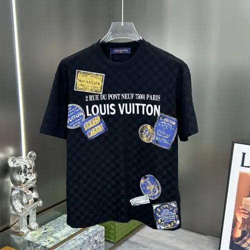 Louis Vuitton LV T-Shirts Short Sleeved For Men #1444111 $80.00 USD, Wholesale Replica Louis Vuitton LV T-Shirts