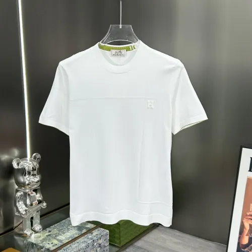 Hermes T-Shirts Short Sleeved For Men #1444112 $80.00 USD, Wholesale Replica Hermes T-Shirts
