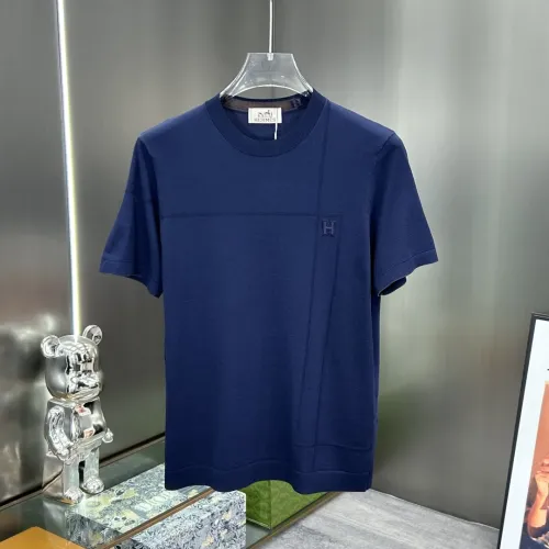 Hermes T-Shirts Short Sleeved For Men #1444113 $80.00 USD, Wholesale Replica Hermes T-Shirts