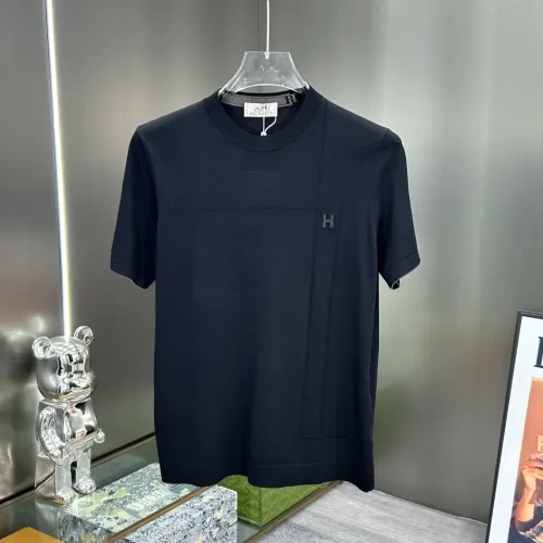 Hermes T-Shirts Short Sleeved For Men #1444114 $80.00 USD, Wholesale Replica Hermes T-Shirts