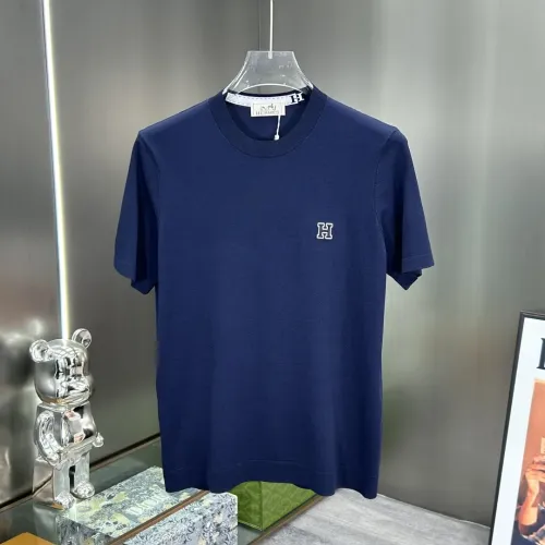 Hermes T-Shirts Short Sleeved For Men #1444116 $80.00 USD, Wholesale Replica Hermes T-Shirts