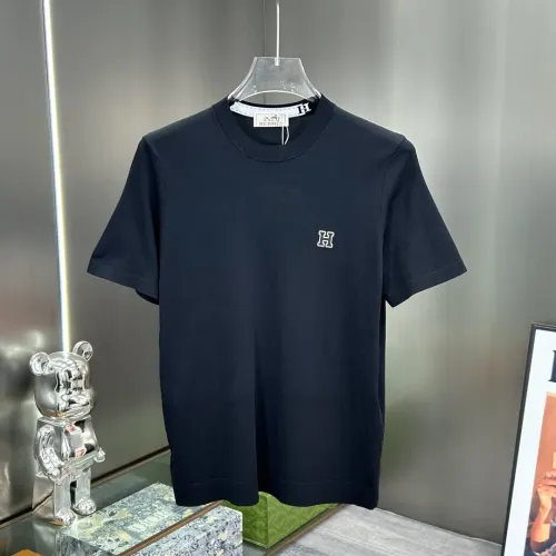 Hermes T-Shirts Short Sleeved For Men #1444117 $80.00 USD, Wholesale Replica Hermes T-Shirts