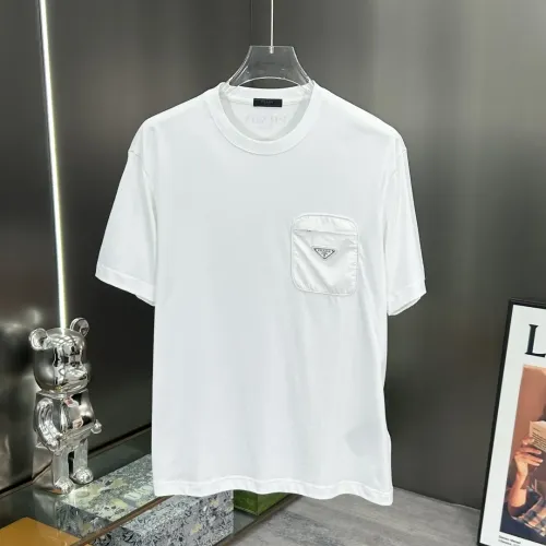 Prada T-Shirts Short Sleeved For Men #1444118 $80.00 USD, Wholesale Replica Prada T-Shirts
