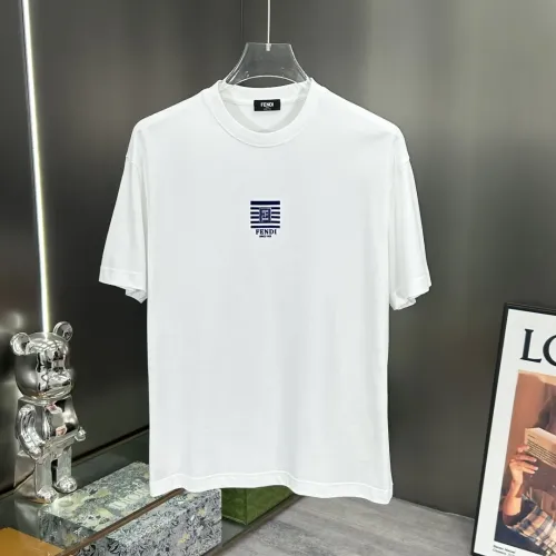 Fendi T-Shirts Short Sleeved For Men #1444120 $80.00 USD, Wholesale Replica Fendi T-Shirts