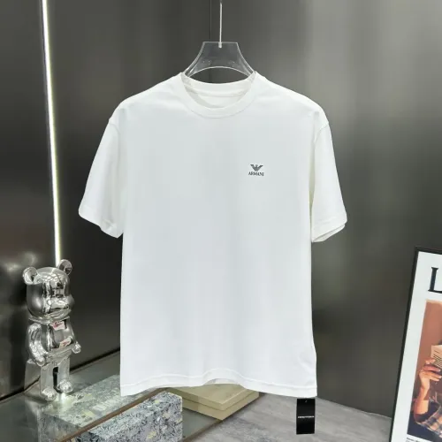 Armani T-Shirts Short Sleeved For Men #1444157 $56.00 USD, Wholesale Replica Armani T-Shirts
