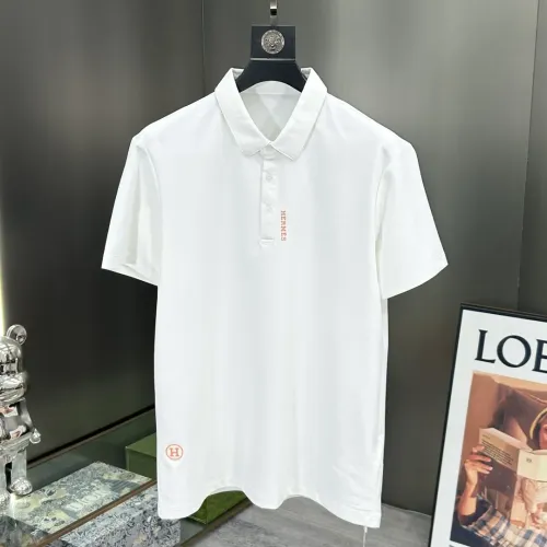 Hermes T-Shirts Short Sleeved For Men #1444167 $60.00 USD, Wholesale Replica Hermes T-Shirts