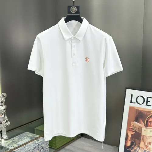 Hermes T-Shirts Short Sleeved For Men #1444171 $60.00 USD, Wholesale Replica Hermes T-Shirts